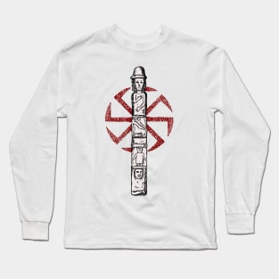 Swiatowid slavic god Long Sleeve T-Shirt